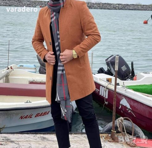 Мъжко палто , снимка 7 - Палта - 34509979