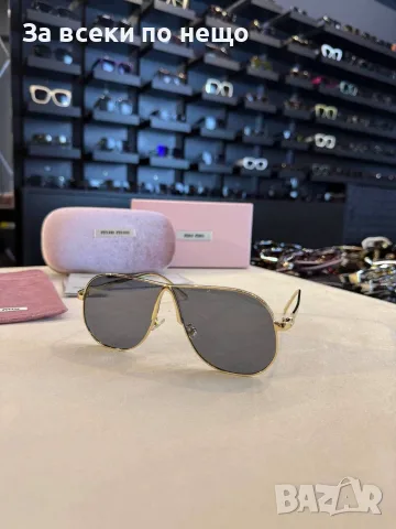 Miu Miu Слънчеви Очила С UV400 Защита Миу Миу - Различни Цветове И Модели Код SEM-396, снимка 7 - Слънчеви и диоптрични очила - 55867132