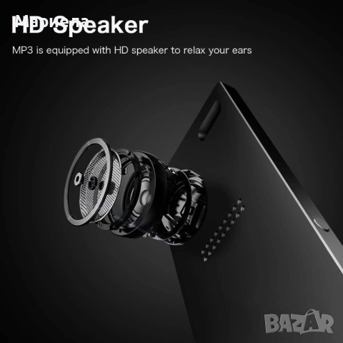 MP3 Плейър с Bluetooth, снимка 2 - MP3 и MP4 плеъри - 53962556