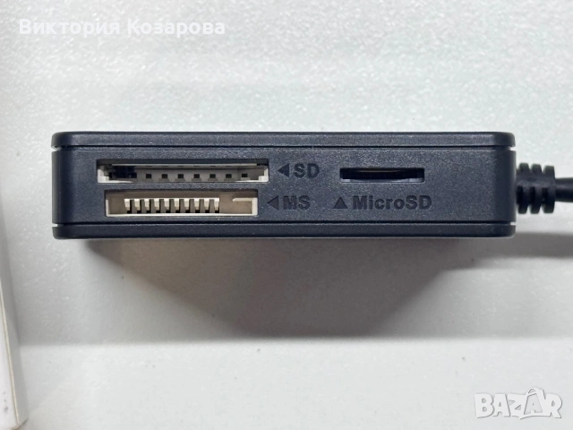USB Multi-card reader, снимка 2 - USB кабели - 54270375