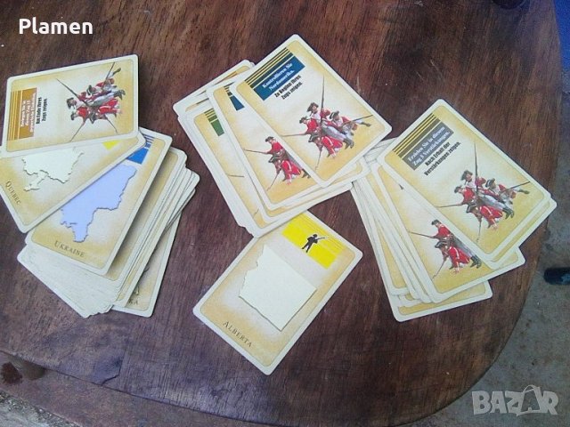 Рисико голяма стратегическа игра карта войници зарове 59 карти от 2011 година, снимка 6 - Други ценни предмети - 40218607