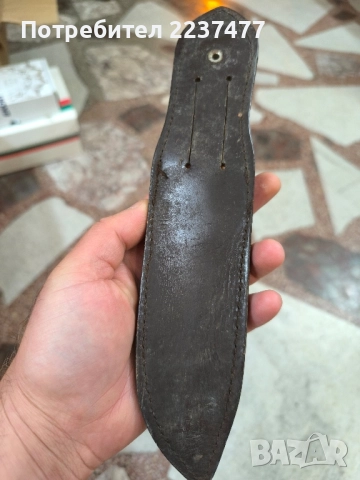 стар туристически нож Петко Денев 5 приставки , снимка 13 - Ножове - 51477104