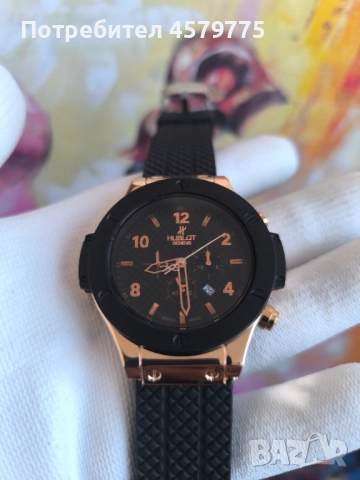HUBLOT - Мъжки часовник , снимка 4 - Мъжки - 51638331