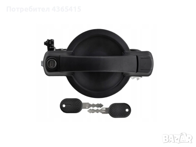 Външна дръжка за багажник с моторче, патронник и ключове за Fiat Doblo MK1 (2000-2010) 735309964, снимка 3 - Части - 52360866