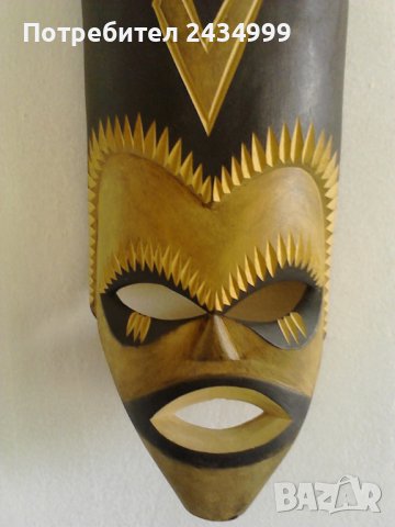 Продавам 2 винтидж африкански маски., снимка 7 - Други - 36888025