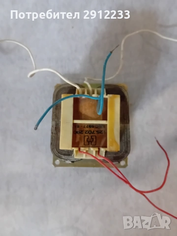 Трансформатор 50VA, 27,8V, 10,7V нов, снимка 4 - Индустриална техника - 54183675