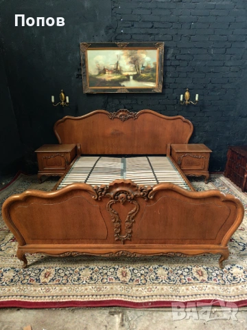 Френска спалня, снимка 9 - Спални и легла - 53343498