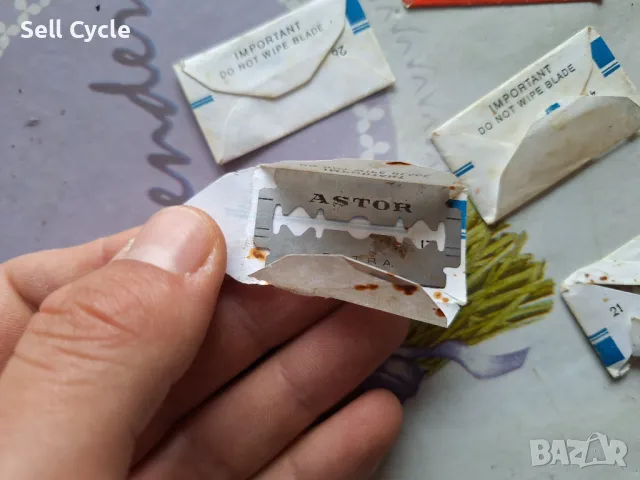 ✅СТАРИ НОЖЧЕТА ЗА БРЪСНЕНЕ❗, снимка 3 - Мъжка козметика - 48103069