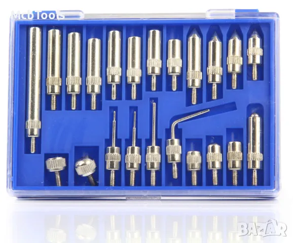 Магнитна стойка с индикаторен часовник с 22 броя накрайници Mar-Pol, снимка 6 - Други инструменти - 48076319