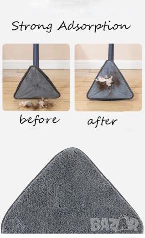 Разтегателен триъгълен МОП, снимка 2 - Мопове, кофи, четки и метли - 51112279