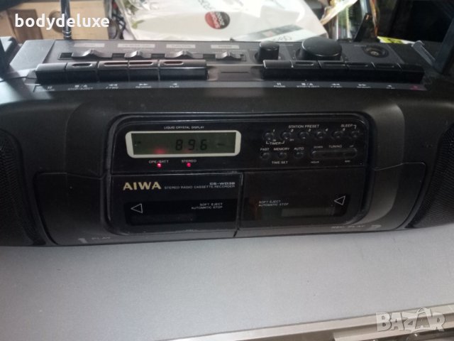 Aiwa CS-WD38Z радио-касетофон, снимка 3 - Радиокасетофони, транзистори - 29876843