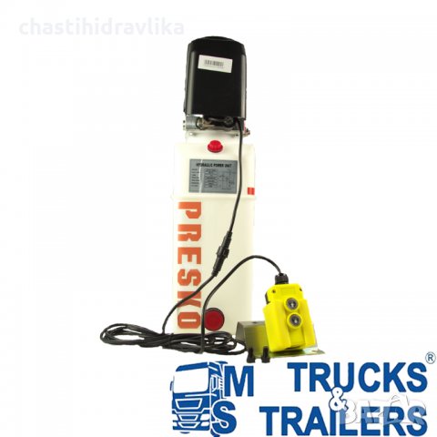 Електрическа хидравлична помпа 12V 2000W - ДВОЙНО ДЕЙСТВАЩА, снимка 2 - Части - 34488852