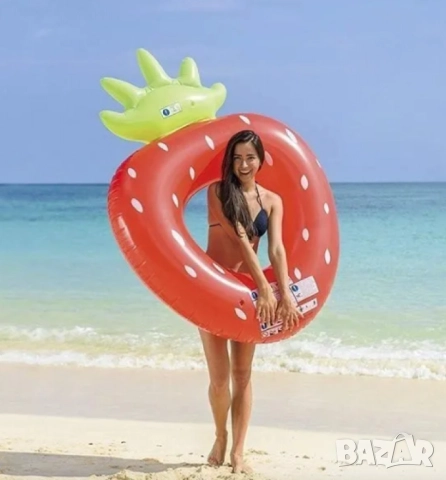 Надуваем ринг „Ягода“,  185 x 130 см, снимка 4 - Други стоки за дома - 52093918