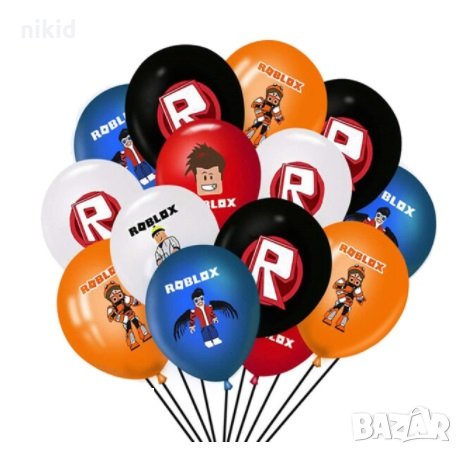 roblox Роблокс Обикновен надуваем латекс латексов балон парти, снимка 2 - Други - 29315150