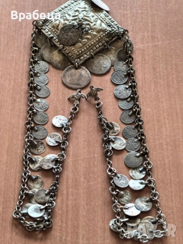 Възрожденски накит. Ромб. Сребро , снимка 3 - Други ценни предмети - 51704584