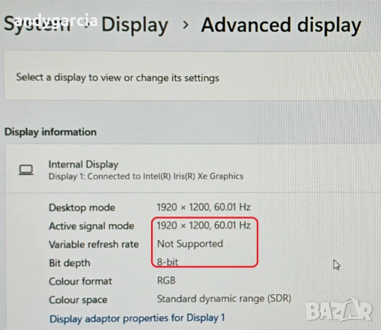 Dell Precision 5680/Core i7-13700H/16GB RAM/256GB SSD/Intel Iris Xe/16 Full HD+ 500 nits 100% DCI-P3, снимка 15 - Лаптопи за работа - 52000811