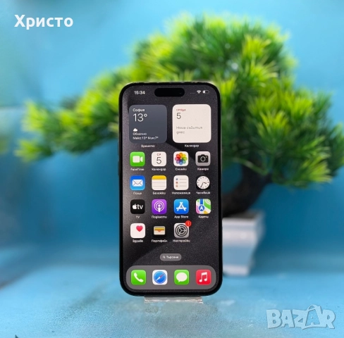 Apple iPhone 15 Pro, 1TB, 5G, Black Titanium , снимка 2 - Apple iPhone - 52308136