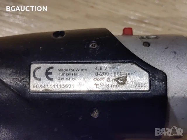 акумулаторна отвертка wurt/ metabo powermaxx, снимка 6 - Винтоверти - 56239425