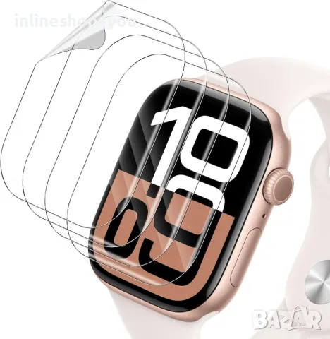 5D Hydrogel / Хидрогел Протектор (6бр) за Apple Watch Series 10 - 42mm и 46mm, снимка 4 - Фолия, протектори - 48359756