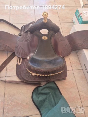 Уестърн седло внос от Германия , снимка 5 - Коне - 52666263