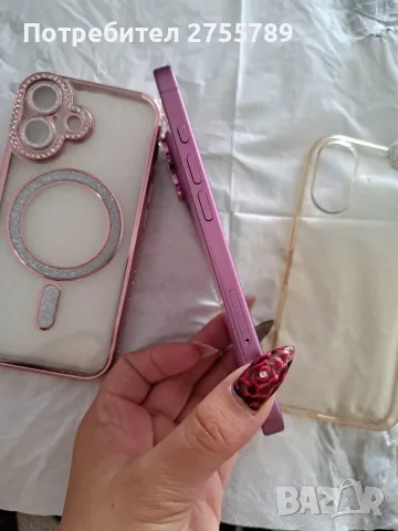 Розово Бижу IPhone 16, снимка 3 - Apple iPhone - 55896677