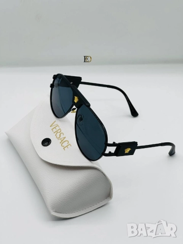 очила с черен обикновен калъф и ув защита versace, снимка 2 - Слънчеви и диоптрични очила - 51457666
