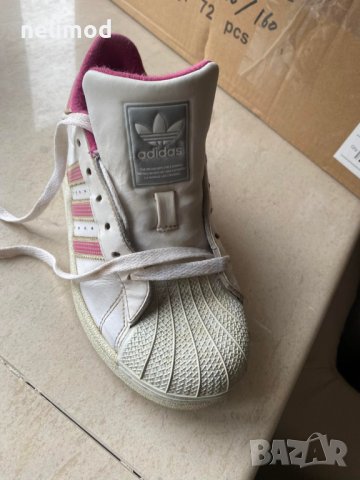 ADIDAS SUPERSTAR Разпродажба ... намалени на 35.00 лв size UК 3  номер 35,5            , снимка 2 - Кецове - 40307064