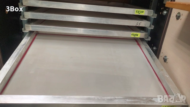 Професионални сита за ситопечат – алуминиеви рамки, различна гъстота на мрежата