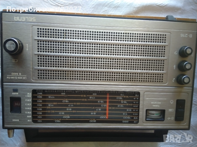 Радио Селена 216, снимка 2 - Радиокасетофони, транзистори - 52258413