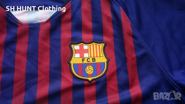 NIKE FC BARCELONA Kids Football T-Shirt Размер 13-15 г / 158-170 см детска футболна тениска 6-66, снимка 8 - Детски тениски и потници - 53126633