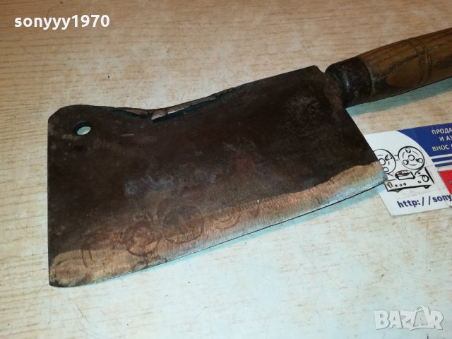 антика-САТЪР ОТ ФРАНЦИЯ С ДЪРВЕНА ДРЪЖКА 1212211947, снимка 4 - Антикварни и старинни предмети - 35117450