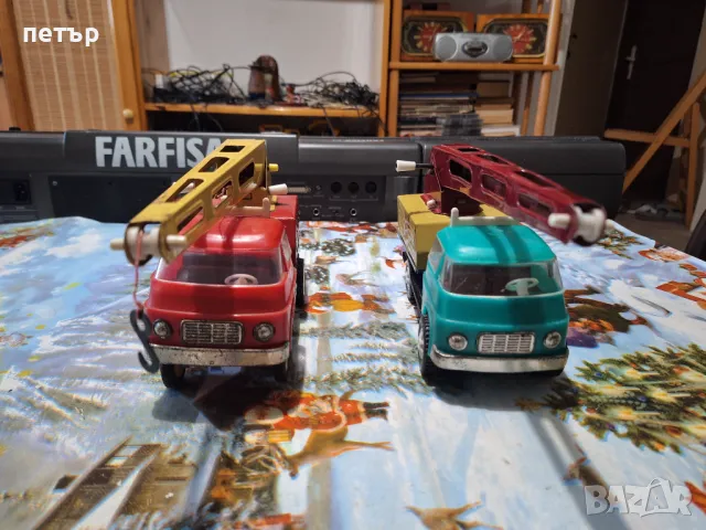 Две ретро кранчета самосвали, снимка 5 - Колекции - 48920478