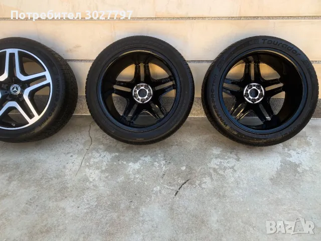 Оригинални джанти Mercedes GLS 63 AMG W166 ML63 гуми 295/40R21 BRABUS, снимка 7 - Гуми и джанти - 48453932