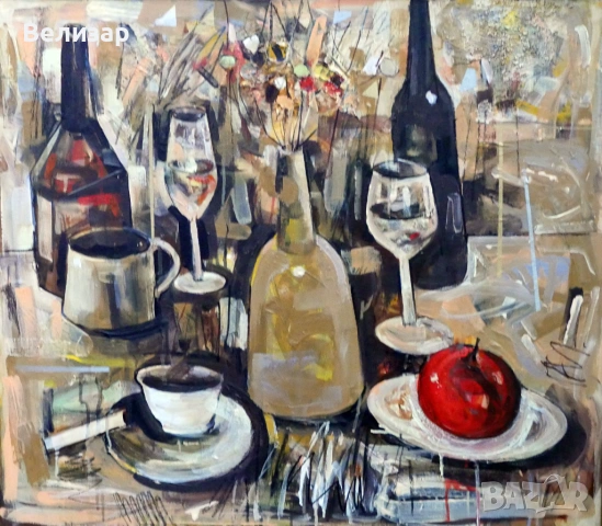 картина "натюрморт бохемска сюита" - 60/90