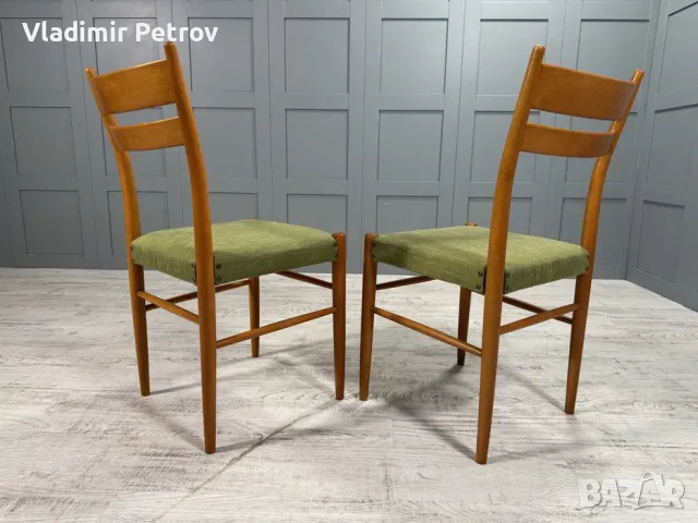 Винтидж трапезни столове К100, снимка 9 - Столове - 56018780