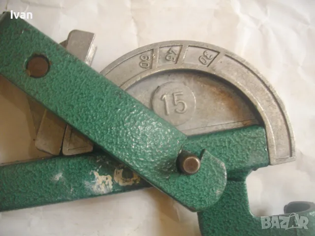 НОВ немски РЪЧЕН ТРЪБОГИБ 15мм Старо качество масивен уред огъване тръби всякакви BOTTEN BERG B.V., снимка 16 - Други инструменти - 47757262