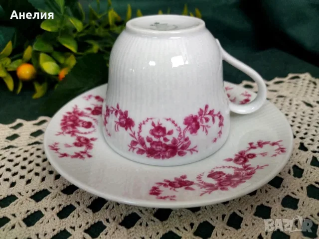 Seltmann Bavaria нежно розова красота за кафе , снимка 11 - Чаши - 56227699
