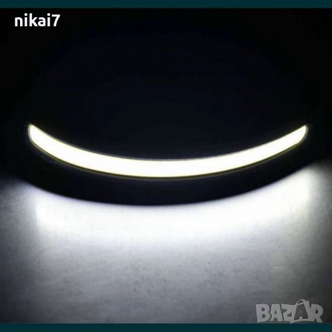 челник за глава LED лента акумулаторен фенер водоустойчив USBзареждане, снимка 9 - Къмпинг осветление - 39118524