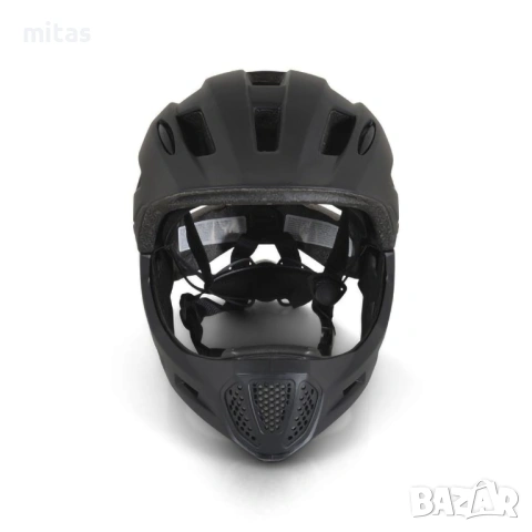 Детска кросова каска, Модуларна, Регулируема (48-56см),Олекотена 400g., снимка 3 - Аксесоари за велосипеди - 53879918