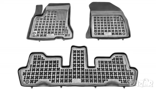 Гумени стелки Rezaw-Plast за Citroen C4 Picasso (2006+) - тип леген