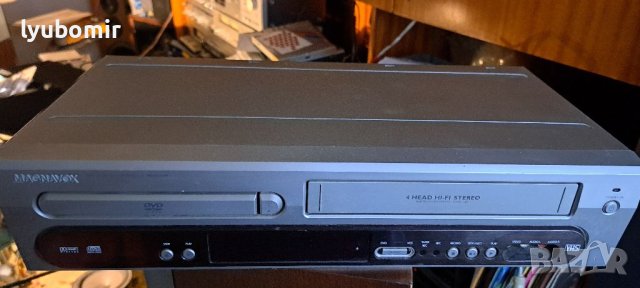 Magnavox DVD-VHS, снимка 6 - Плейъри, домашно кино, прожектори - 40619031