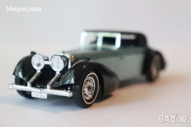 1/43 MATCHBOX HISPANO SUIZA 1938 КОЛИЧКА РЕТРО МОДЕЛ, снимка 7 - Колекции - 50241144