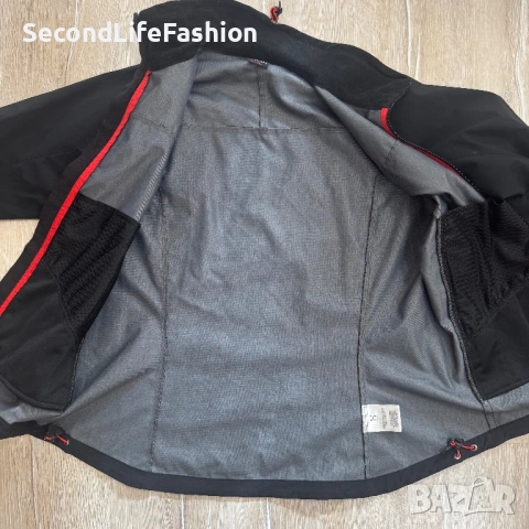 Дамско яке HAGLÖFS Gore Windstopper черно с лого ветроустойчиво размер S, снимка 5 - Якета - 53111167