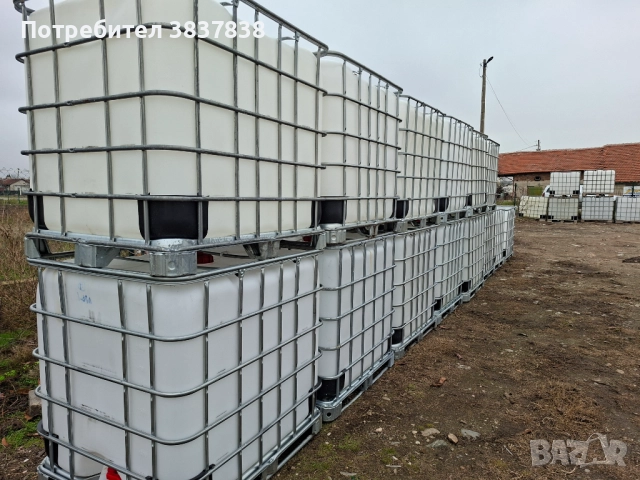 Бидони  ,контейнери 1000л.на цени от 130лв.До 150лв 