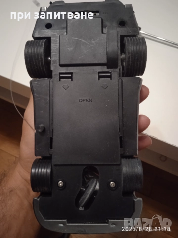 Стара играчка количка Porsche 935 turbo Radio- controlled, 1:20, работи,, снимка 12 - Колекции - 51527498