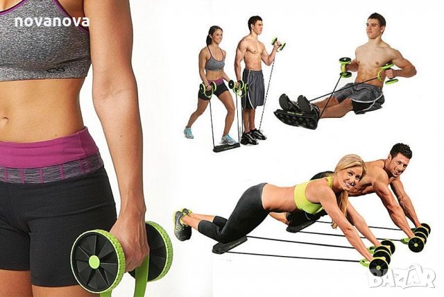Уникален фитнес уред - Revoflex xtreme, снимка 3 - Фитнес уреди - 31367504