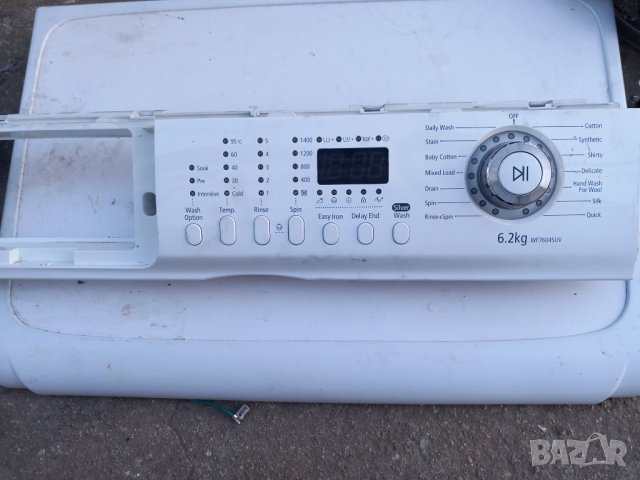 Продавам преден панел с платка  за пералня  Samsung WF 7604 SUB, снимка 1 - Перални - 40221088