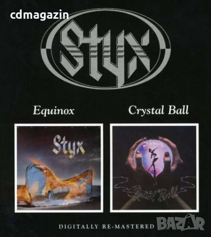 Компакт дискове CD Styx ‎– Equinox/Crystal Ball, снимка 4 - CD дискове - 35272352