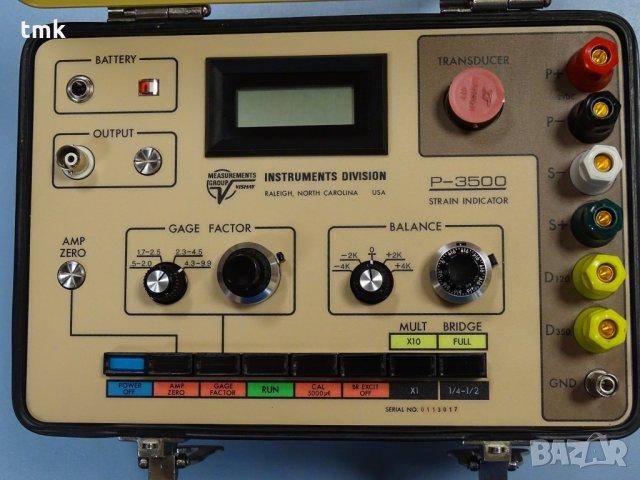 Instruments Division P-3500 индикатор на напрежение, снимка 2 - Други машини и части - 34241789