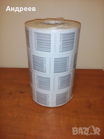 Радио-честотен етикет против кражби 4х4 баркод - 1000бр.